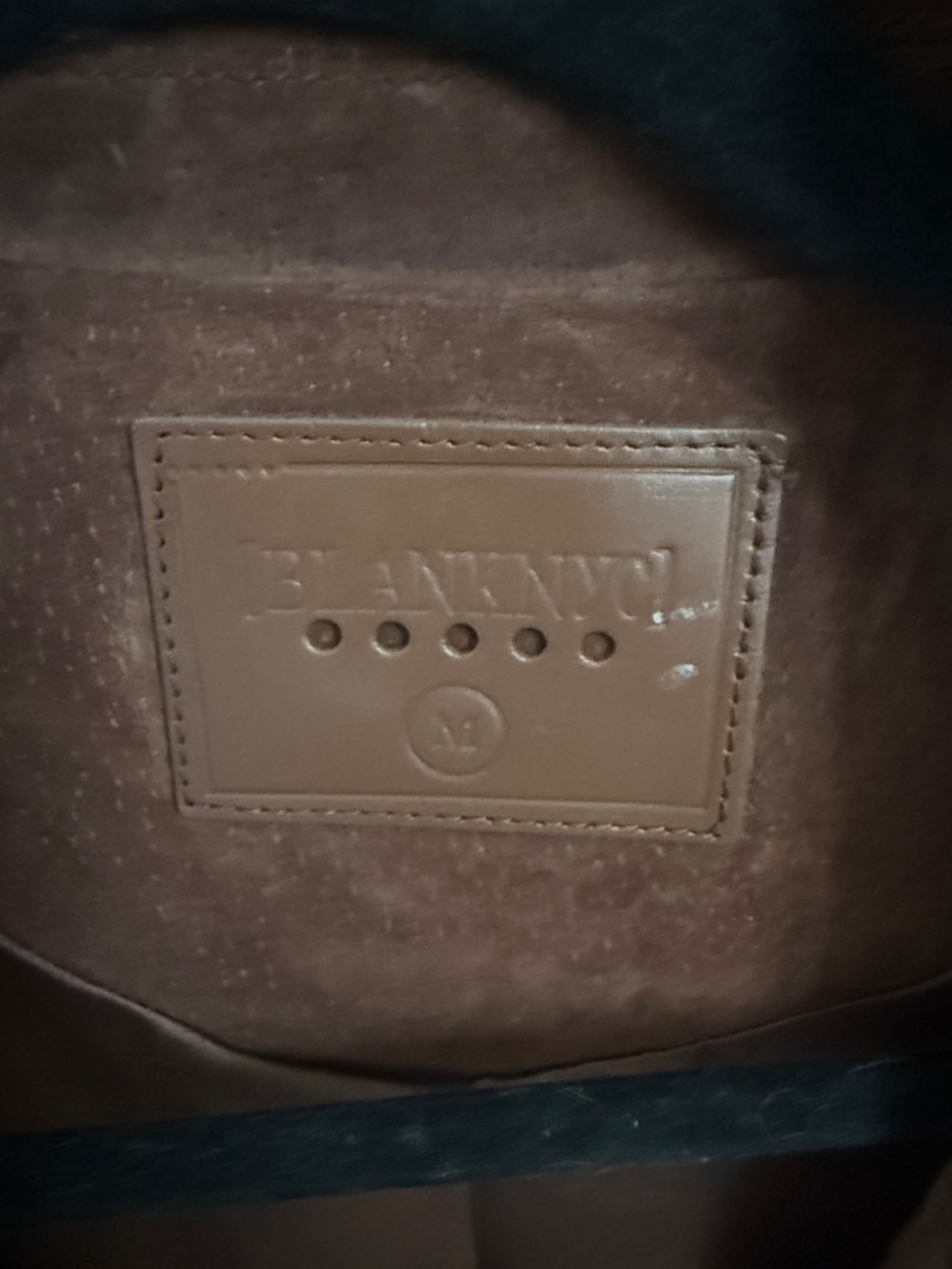 Blank NYC Chocolate Brown Suede Moto Jacket - Picture 2 of 2
